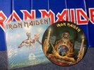 Iron Maiden Seveth Son of a Seventh Son picture disc with extra promo banner