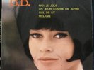 RARE 1964 EP BRIGITTE BARDOT Moi je joue PHILIPS 434.961 BE FRENCH POP