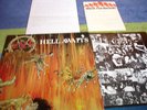 SLAYER - HELL AWAITS rare ORIGINAL 1985 UK 1ST PRESSING ALBUM / HEAVY METAL / NM