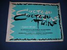 COCTEAU TWINS 1984 UK PROMO TOUR PROMO POSTER (DIF JUZ, PIXIES, DEAD CAN DANCE)