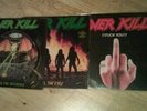 Overkill records all mint and unplayed