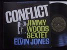 JIMMY WOODS SEXTET on Contemporary Conflict NM DG Stereo LP Jazz