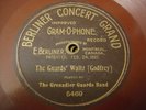BERLINER CONCERT GRAND 5469 GRENADIER GUARD BAND The Guards Waltz