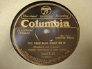 JIMMY JOHNSON BAND Put Yr Mind Right On It/Fare Thee Honey Blues COLUMBIA 14417