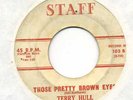 Doo Wop 45 TERRY HULL & STARFIRES Pretty Brown Eyes on Staff