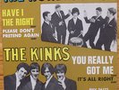 THE HONEYCOMBS / THE KINKS - PYE/VOGUE PNV 24122 - VG/VG+  FRENCH EP