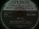 The Chantels - Maybe / Come my little baby - 78 rpm - HLU.8561