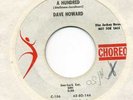 Northern Soul Popcorn 45 DAVE HOWARD 'A Hundred' on Choreo  NM