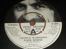 ?GEORGE HARRISON (BEATLES) 1975 UK APPLE 1st PRESS DEMO DARK HORSE VG+?