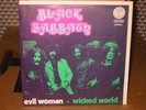 BLACK SABBATH  EVIL WOMAN / WICKED WORLD  STOCK 7