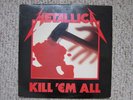 METALLICA Kill 'Em All original first 1st pressing MEGAFORCE 1983 LP MRI 069