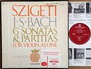 Szigeti:Bach Sonatas & Partitas:Vanguard BG627/9:Early Maroon Labels