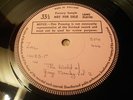 GEORGE FORMBY, TEST PRESS/FACTORY SAMPLE 'THE WORLD OF GEORGE FORMBY' VOL 2 VG++