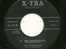 THE YOUNGTONES 45RPM '57 X-TRA BY THE CANDLEGLOW DOO WOP W/KIDDIE LEAD STRONG VG
