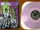Misfits LP - Earth A.D./Wolf's Blood - 1st - PL9-02 - Swirled Purple Vinyl - EX