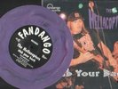 The Hellacopters / Adam West - Split Purple 7” / Damned Covers
