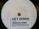 HORACE ANDY - GET DOWN ORIG  ROUGH TRADE DJ  PROMO 1985 EX+ DIGITAL KILLER CLIP