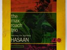 MAX ROACH TRIO Featuring The Legendary Hasaan RARE JAZZ LP Atlantic