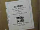 Mahalia Jackson on Apollo ALP 1002