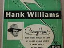 Hank Williams on 45 RPM EP MGM X1014