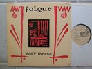 Folque-Sort Messe 1983 Original Norway Strawberry Records SRLP 011 EX-(-)/M(-)