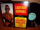 Lightnin’ Hopkins Great Electric Show and Dance Promo VG++ Jewel 5002 1968