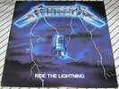 METALLICA Ride The Lightning 12” LP 1984 Canada Press Elektra (96 03961) RARE