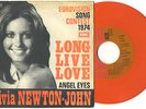OLIVIA NEWTON JOHN LONG LIVE LOVE EUROVISION 1974 RARE BELGIUM ORANGE VINYL