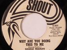 rare Northern Soul 45 GEORGE FREEMAN on SHOUT Hear