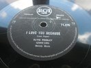 ELVIS PRESLEY ORIG 1956   SOUTH AFRICAN 78  TRYIN TO GET TO YOU   I LOVE YOU