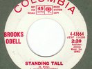 BROOKS ODELL Standing Tall COLUMBIA rare R&B northern soul 45 HEAR