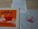 (4016) Ortofon # Pick Up Test Record # Test of Music #  FOC # Beilage #