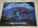 METALLICA: RIDE THE LIGHTNING - Original Megaforce album - MRI 769 - 1984
