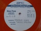 MANFRED MANN'S EARTH BAND ANGEL STATION  ITA TEST PRESS ORANGE VINYL LP