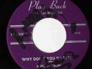 MIKE GORDON R&B 45rpm Why Don't You Do Right b/w You Got To Give LISTEN