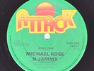 MICHAEL ROSE & JAMMY BORN FREE OG UK ATTACK 12 CLIP MINT