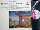 RISTENPART - G-G HENDEL / MOZART haffner serenade / ERATO STE 50257