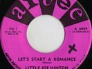 RARE Northern Soul Popcorn-Little Joe Hinton-Arvee 5029-(M-)Let's Start- LISTEN