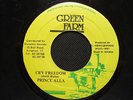 CRY  FREEDOM  /  PRINCE   ALLA  /  orig  GREEN  FARM  7  in  1991  (  RARE  )