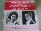 Opera Franco Corelli Virginia Zeani Tagliavini - Hines Gala Concert 1981  LP