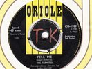 THE TERMITES *TELL ME*(ROLLING STONES) ORIOLE 1965