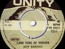 Jeff Barnes - 1,000 Tons Of Version/Wake The Nation JB & Hugh (U) Roy 1970