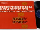 BEETHOVEN: STRING QUARTETS OP. 18 1& 2/BARYLLI/WESTMINSTER/NM