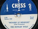 Hear - Rare Blues 78- Howlin Wolf - Moanin At Midnight - Chess # 1479 - VG-