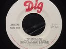 45 RPM Friday, Saturday & Sunday 