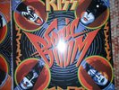 KISS  sonic boom   white marmorierte  lp und  poster