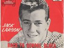 JACK LARSON--PICTURE SLEEVE ONLY on FRATERNITY--(BACK TO SCHOOL BLUES)--PS--PIC
