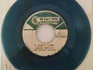 MIGHTY VIKINGS OWEN BOYCE I DON'T CARE WINCOX SKA blue vinyl REGGAE 45 7
