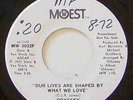 Odyssey 45 Our Lives Are Shaped By What We Love 1972 Mowest promo soul motown DJ