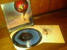 Translucent Blue with Black swirl Vinyl On Letting Go record by Circa Survive